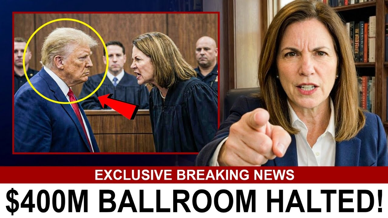 Trump BLINDSIDED by Judge Over “Ballroom From Hell” – Construction HALTED?!