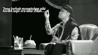 yang berkhaq menilai orang lain itu hanya allah by GUS MIFTAH