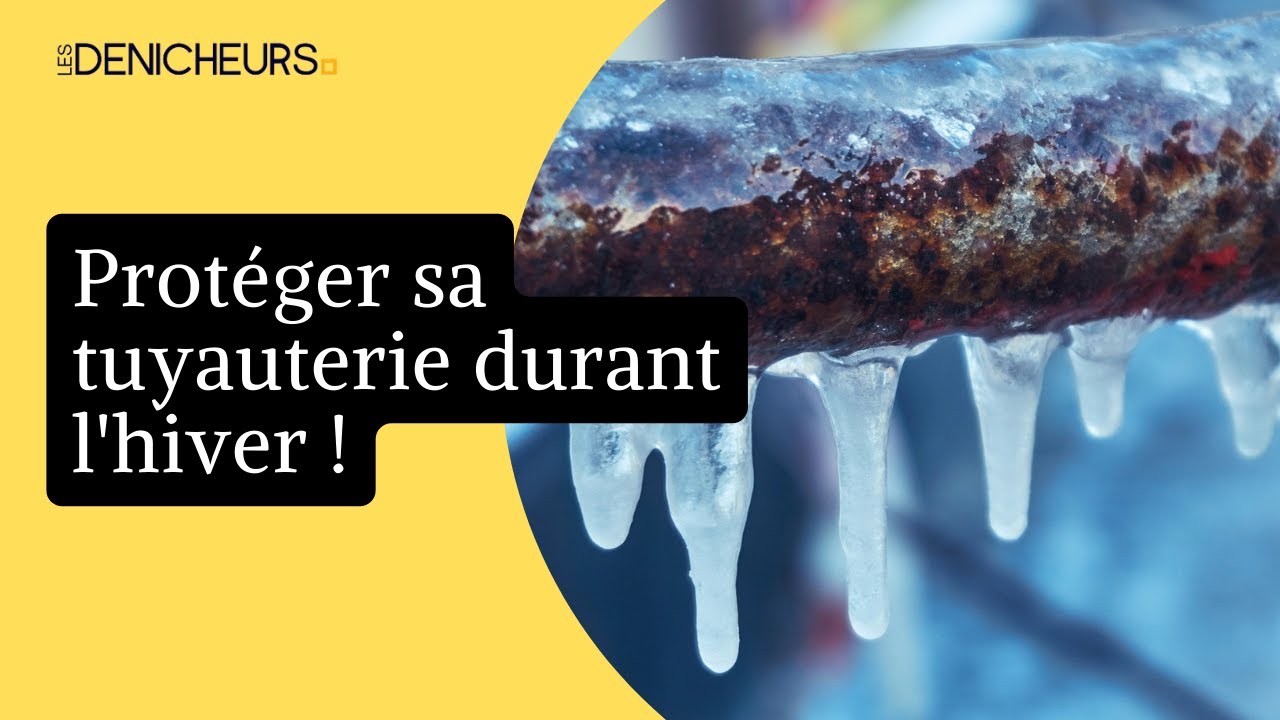 Compteur d'eau gelé : les 3 astuces pour bien l'isoler