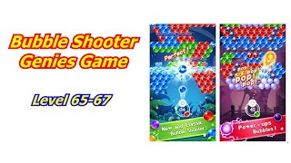 Bubble Shooter Genies Game Level 65-67 Walk Through screenshot 2