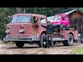 Flatbedding a 1960's Firetruck - Ultimate Toy Hauler Build!