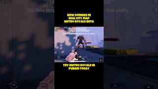 New Zombies in Seal City Map Metro Royale Beta Update 4.7