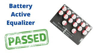 Detailed test of battery active equalizer 2A balancer.