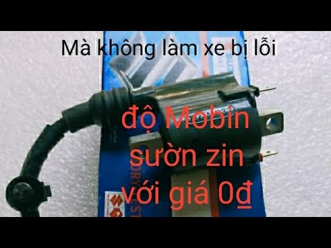 Video Vlog 3: Độ Mobin sườn zin cho xe FI và xe xăng cơ với... - youtube
