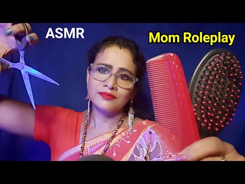 Asmr Mom Roleplay ~ Doing Your Hair |Asmr personal attention | Dearly ASMR