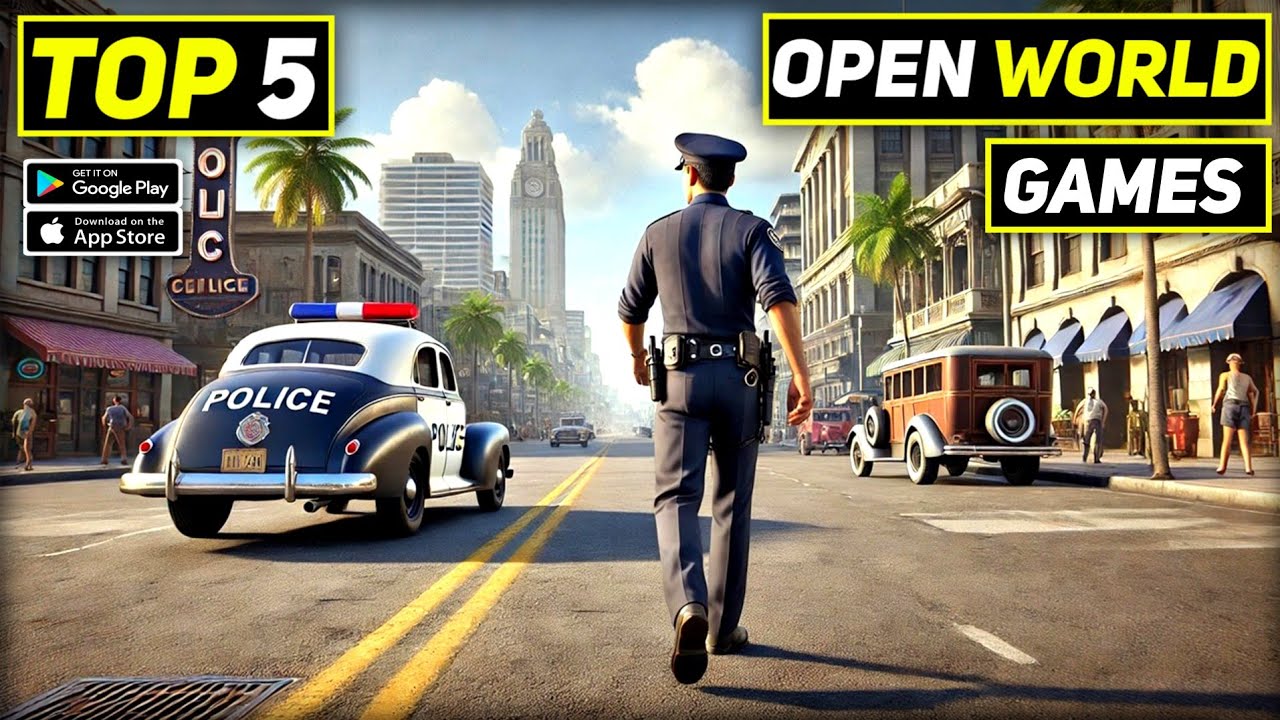 Top 5 Mind Blowing OPEN WORLD Games For Android 2025 🤩💥 || Best New