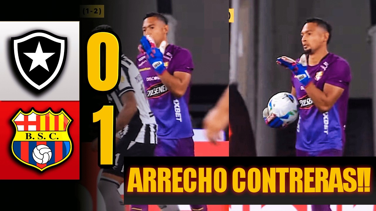 #ENVIVO🔥🔥🔥 ANÁLISIS: #BOTAFOGO 0 #BARCELONASC 1 - El MATA BRASILEÑOOSSS SOLO BARCELONA