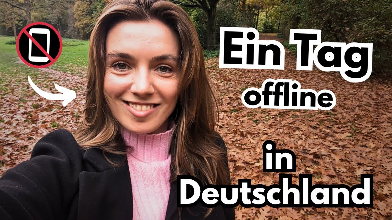 Learn German Naturally: Ein Tag offline in Deutschland | Everyday German VLOG