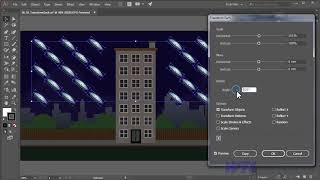 Using Transform Each Adobe illustrator Tutorial in Hindi 21/56