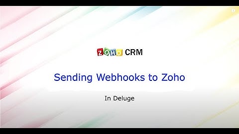 How to Send Webhook Data into Zoho CRM (Tutorial)