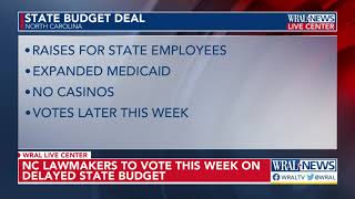 NC lawmakers to vote this week on delayed state budget