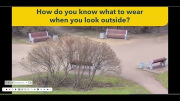 Anchoring Phenomenon Video: How do you know what to wear?