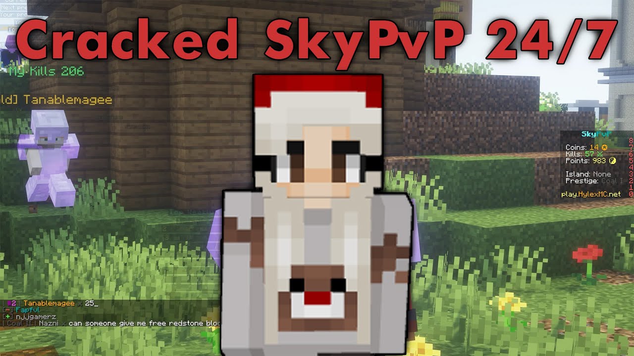 Cracked SkyPvP server! / Minecraft