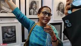 Mumbai Art Exhibition 2019 | Pencil Portraits | Pencil Perceptions Academy