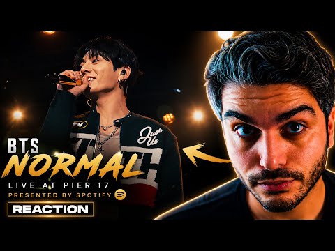 BTS - NORMAL (Live at Pier 17) | Presented by Spotify | REACTION | TEPKİ