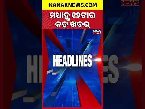 Villages Depend On Bamboo Bridge | Wrong Injection Allegation | Odisha Rain Alert | 12Noon Headlines