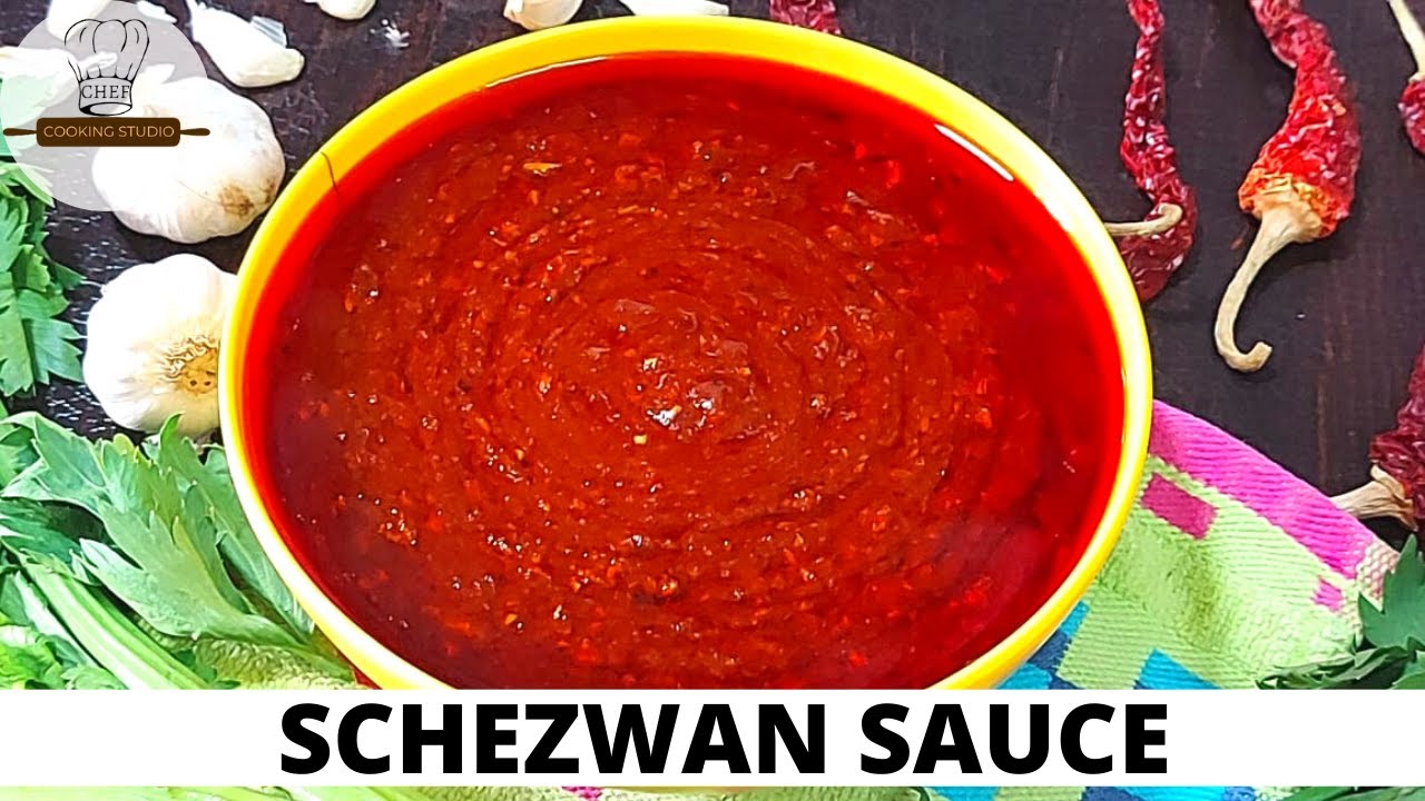 Schezwan Sauce Recipe | Schezwan Chutney Recipe | | Chef Cooking Studio