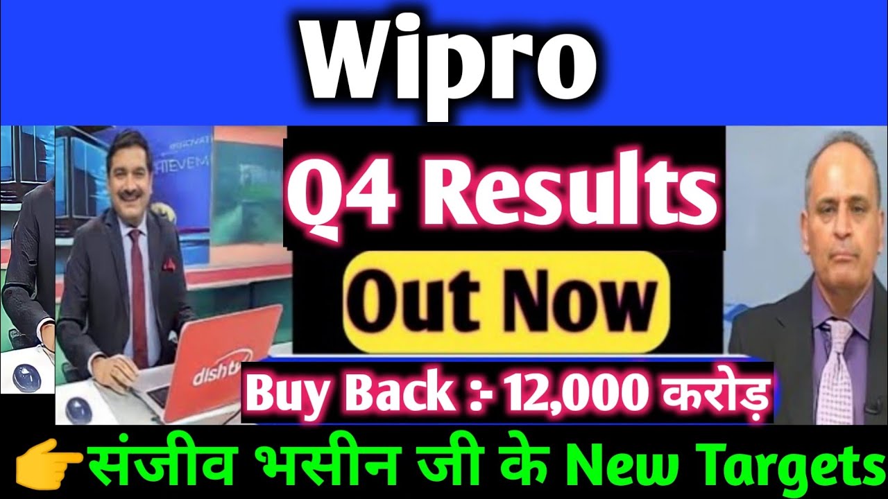 Wipro Q4 results 2023 | Wipro share latest news | Wipro Buy Back ...