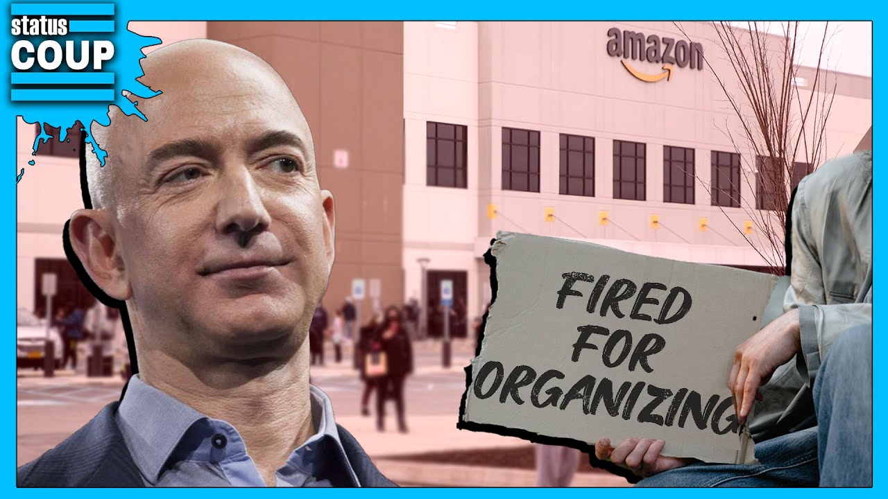 Amazon ILLEGALLY Fired Union Organizer and Made Him Homeless