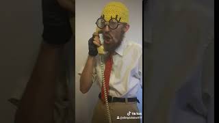 Spongebob calls to have an engaging conversation