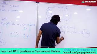 Important GATE Question on Synchronous Machine Part 3   Electrical Machine