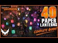 ALL 40 PAPER LANTERN LOCATION - DIVISION 2