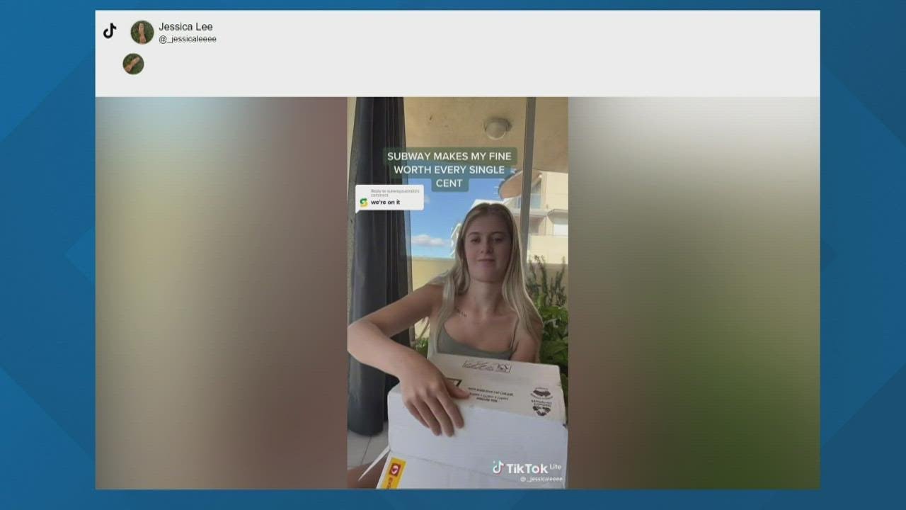 Why one woman received an $1800 Subway gift card