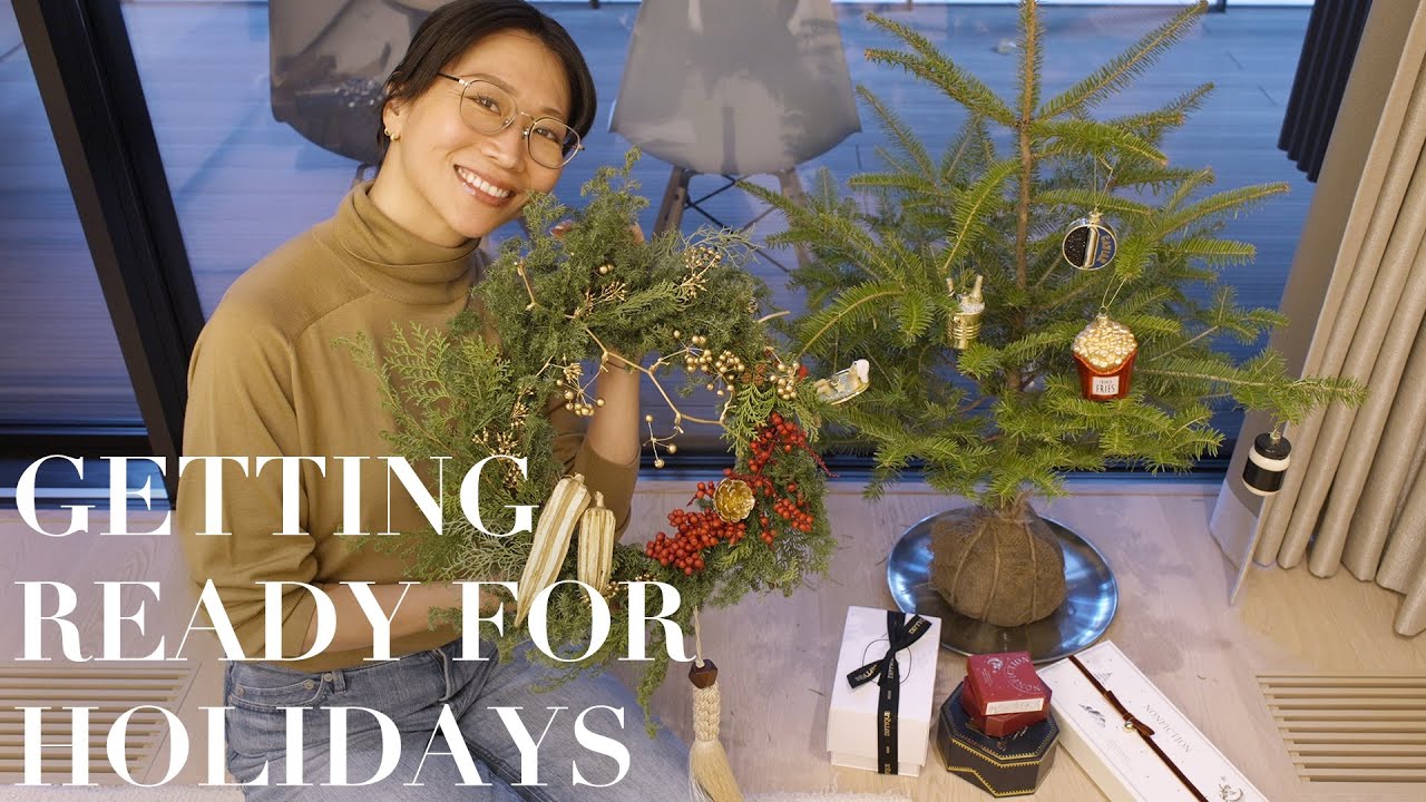 【Holidays】私のクリスマス＆お正月準備🎄🎅🏻🎍hideyaを真似してテーブルコーデ🫶🏻のはずが…💦