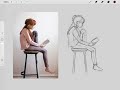 Character and gesture drawing Day 17