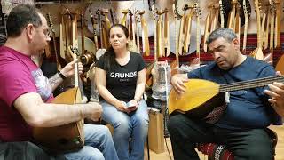 Ömür Bir Akşam Günesi - Solist Pinar Özgül Bağlama Halit Celik Bas Bağlama Imam Özgül
