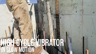 High Cycle Vibrator In Slow Motion