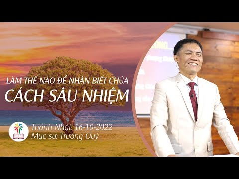Video BÀI GIẢNG CHỦ NHẬT | LÀM THẾ NÀO ĐỂ NHẬN BIẾT CHÚA... - youtube