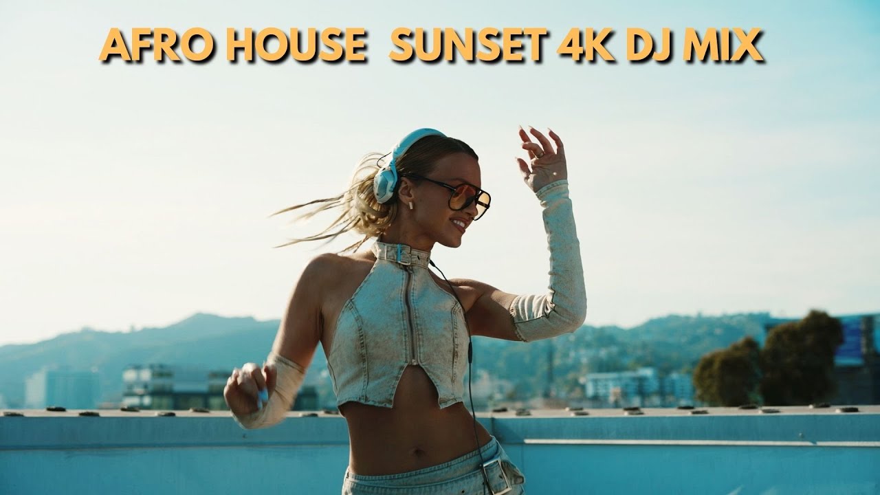 ANNIE SOLLANGE - AFRO HOUSE SUNSET MIX 2025 Live @ HOLLYWOOD (Hugel, Aaron Sevilla, Tom Enzy)