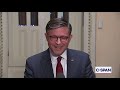 Speaker Johnson Gaggles After FISA Vote