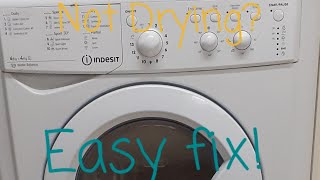 Indesit Washer Dryer Repair. Not Drying, Easy Fix!