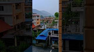 Beautiful Pokhara, Nepal 🌧️🏔️✨Rain, mountains, and true nature… 💚#Pokhara #shorts  #nepal #love