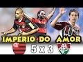 Flamengo 5 x 3 Fluminense * Adriano Imperador e Vagner Love detonando com o Fluminense em 2010