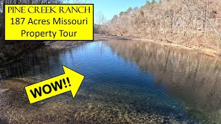 Pine Creek Ranch - 187 Acres of Missouri Paradise! PART 2- LAND Tour