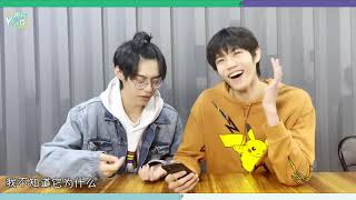 【男孩不一YOUNG】YES!CAMP刘聪屈柏宇的课间小游戏《倒放挑战》