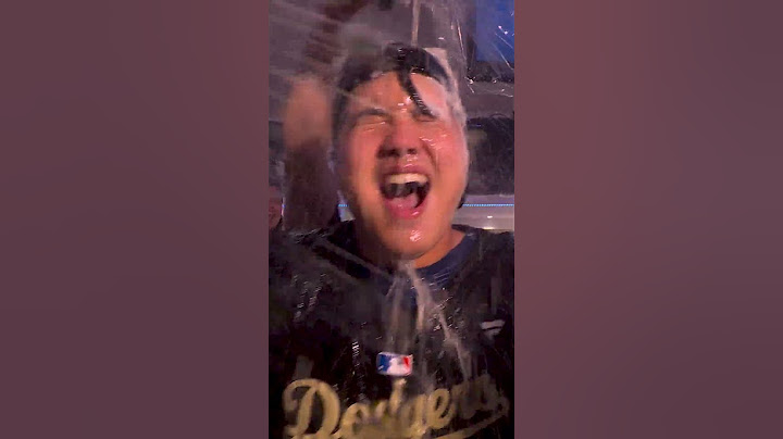 Shohei Ohtani LIT after Dodgers win 🍾😂 #mlb #baseball #Dodgers