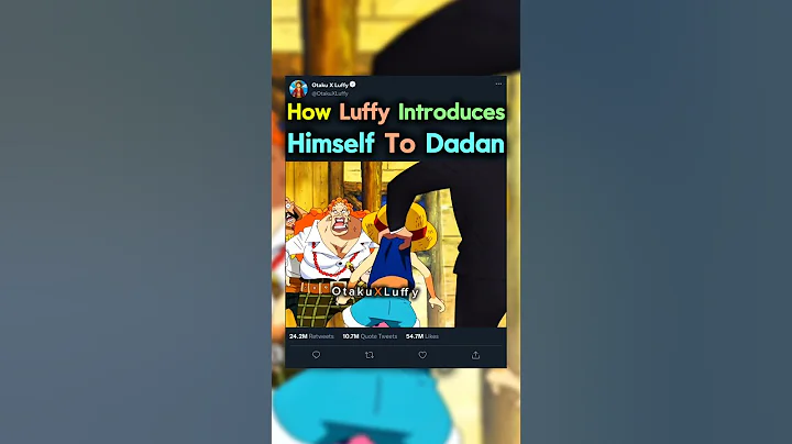 Luffy's Introduction #shorts #onepiece #luffy