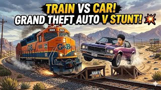 GTA 5 LIVE | Train vs 100 Luxury Cars 😱🔥 कौन बचेगा?