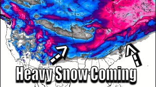 A Very Cold And Snowy Weather Pattern Is Setting Up Into December