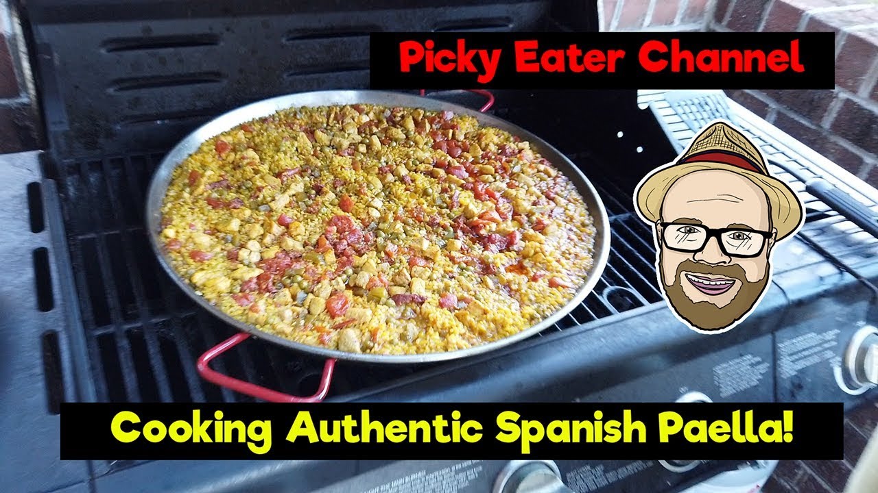 Cooking REAL Spanish Paella w/ The Picky Eater & Fernando! Wait, Rabbit
