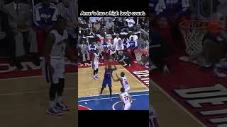 Amar'e has a high body count#nba #nbahighlights #amarestoudemire