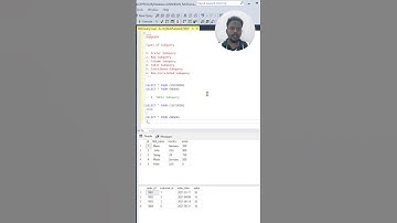 Table Subquery in SQL? Explained in 60 Seconds #shorts #viralshorts