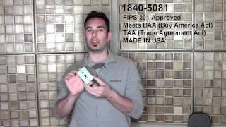 1840-5081  Rigid Shielded RFID Blocking 2-Card Holder by Specialist ID
