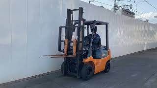 トヨタ ガソリン車 1.4ton 3mマスト 7FGL14 – 中古フォークリフト 株式