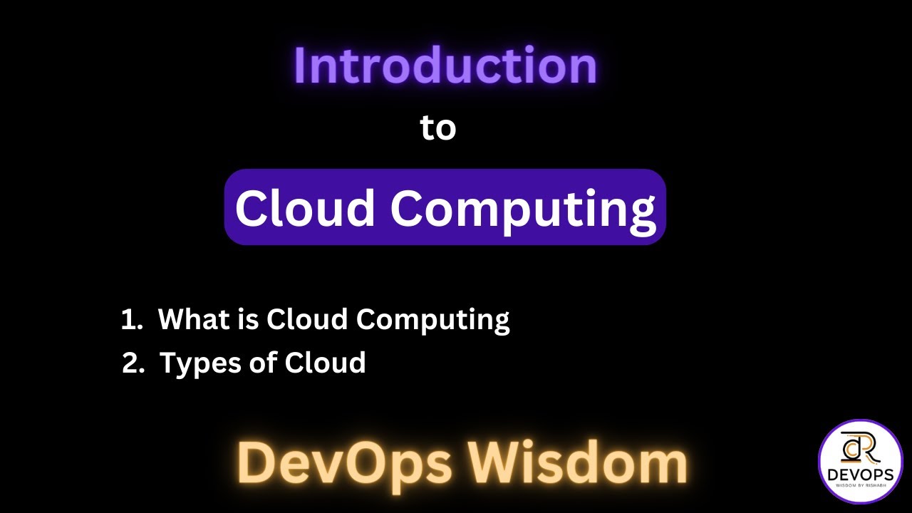 Introduction to Cloud Computing - YouTube