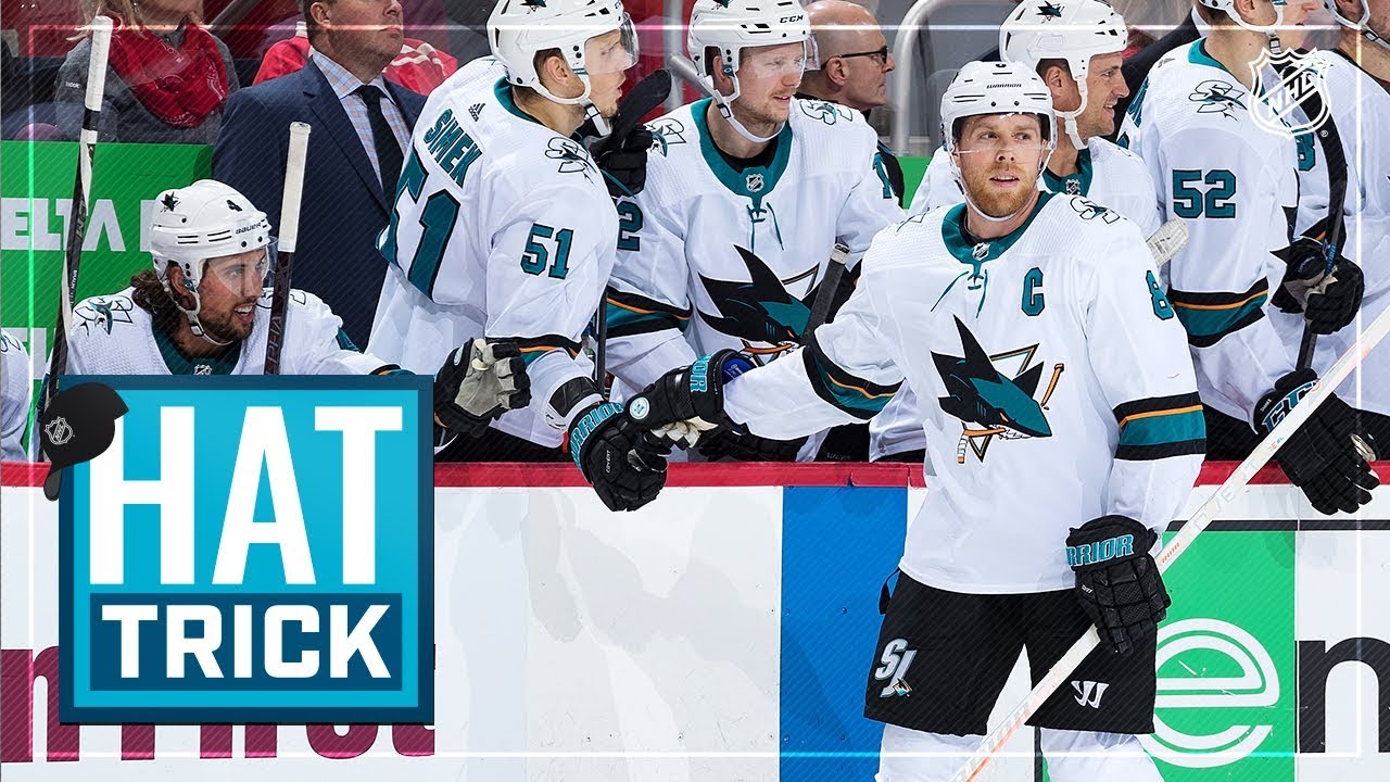 joe pavelski hat trick